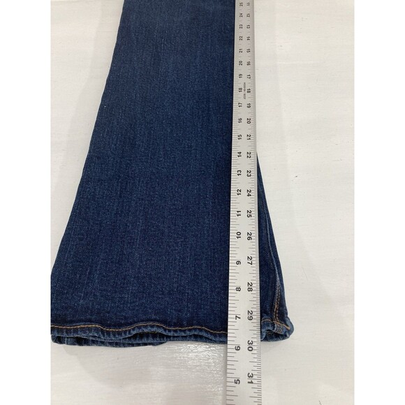 AMERICAN EAGLE Jeans Women's 6 Blue Denim Artist Bootcut Low Rise Flap Pocket - Picture 10 of 11